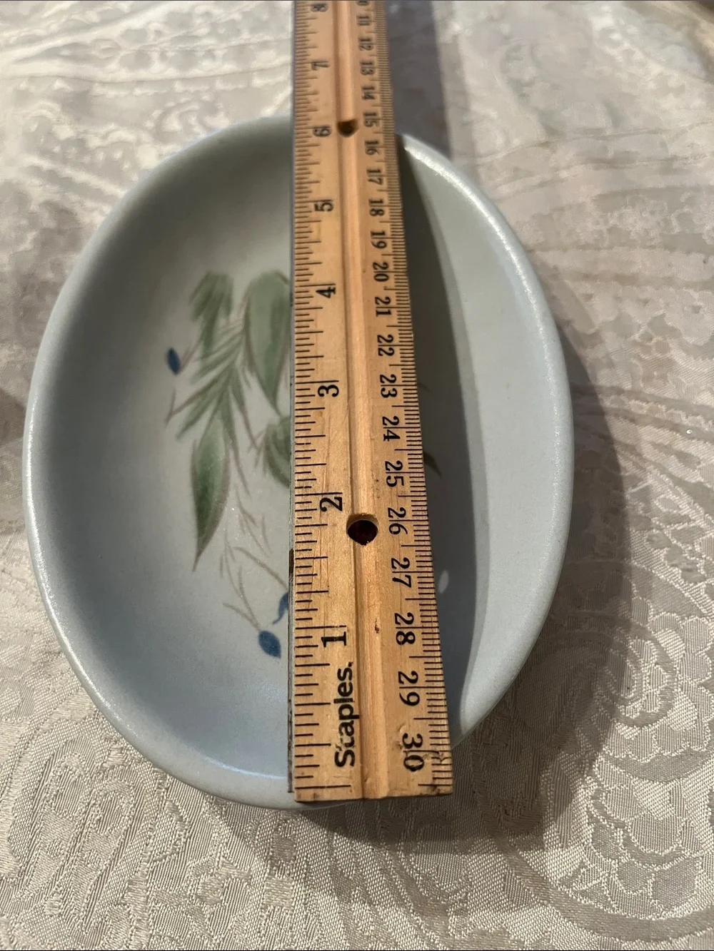Buchan Thistleware butter tray or small dish made in Portobello, Scotland. EUC!